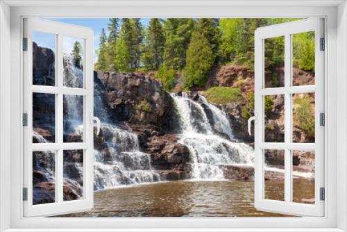 Fototapeta Naklejka Na Ścianę Okno 3D - Gooseberry Falls in Northern Minnesota