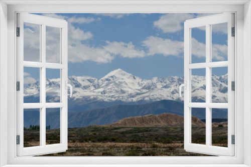 Fototapeta Naklejka Na Ścianę Okno 3D - Summer mountain landscape. Kyrgyzstan mountains. Issyk-Kul region.