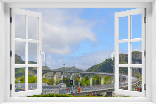 Fototapeta Naklejka Na Ścianę Okno 3D - Norwegen