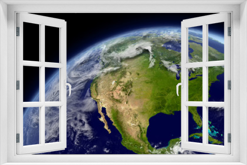 Fototapeta Naklejka Na Ścianę Okno 3D - North America