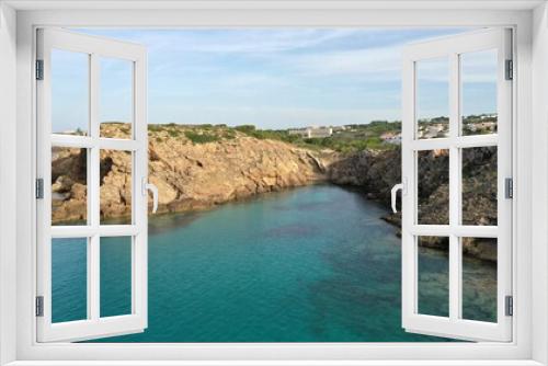 Fototapeta Naklejka Na Ścianę Okno 3D - Espagne, sur l'île de Minorque, plage d'Arenal d'en Castell	