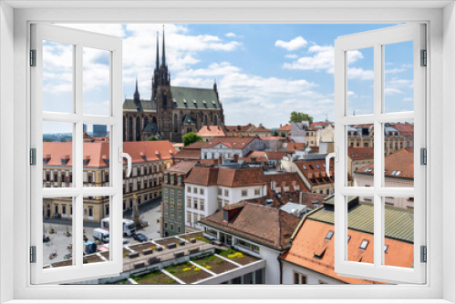 Brno, Czech Republic cityscape