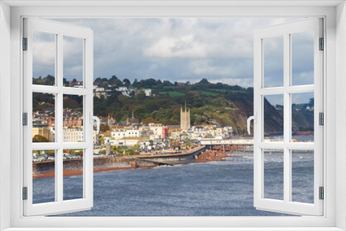 Fototapeta Naklejka Na Ścianę Okno 3D - Teignmouth Devon England