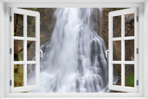 Fototapeta Naklejka Na Ścianę Okno 3D - Gollinger Wasserfall am Schwarzbach, Salzburger Land, Österreich