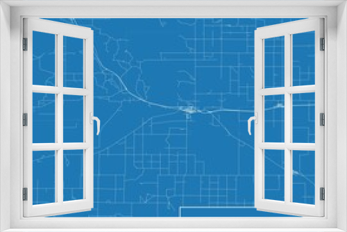 Blueprint US city map of Limon, Colorado.