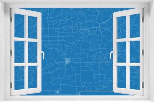 Blueprint US city map of Matador, Texas.