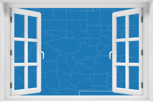 Blueprint US city map of Stitzer, Wisconsin.