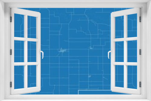 Blueprint US city map of Hedrick, Iowa.