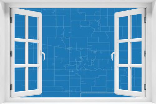 Blueprint US city map of Grand Junction, Michigan.