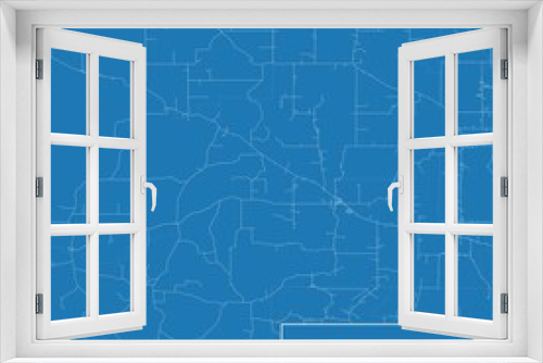 Blueprint US city map of Hardinsburg, Indiana.