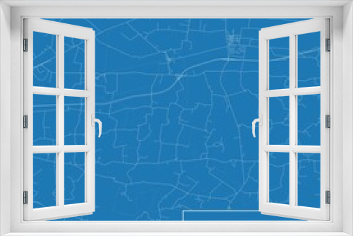 Blueprint US city map of Oakland, Kentucky.