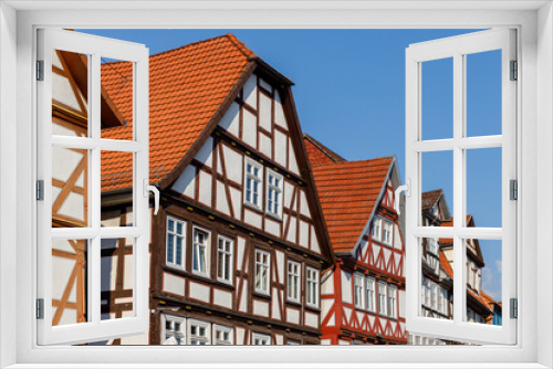 Fototapeta Naklejka Na Ścianę Okno 3D - The City of Rotenburg an der Fulda in Hesse