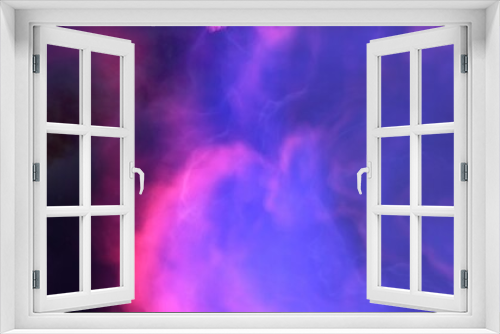 Fototapeta Naklejka Na Ścianę Okno 3D - Nebula in space 3d render