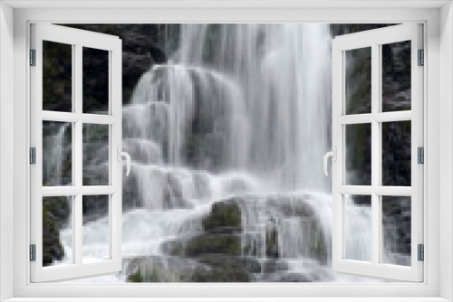 Fototapeta Naklejka Na Ścianę Okno 3D - torc waterfall 6