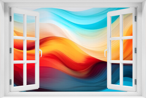 Abstract colorful wave background for design.