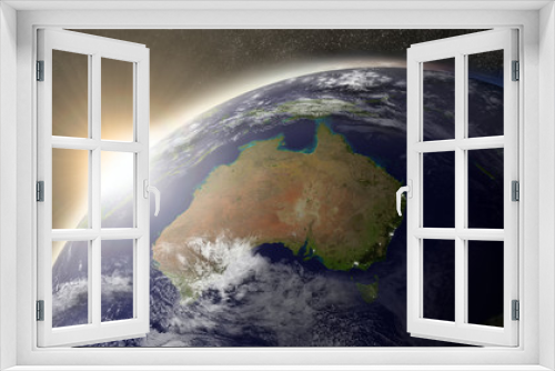Fototapeta Naklejka Na Ścianę Okno 3D - Sun over Australia