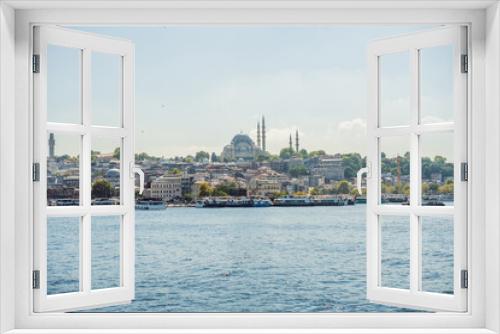 Fototapeta Naklejka Na Ścianę Okno 3D - Yeni Cami New Mosque in Eminonu Istanbul, Turkey