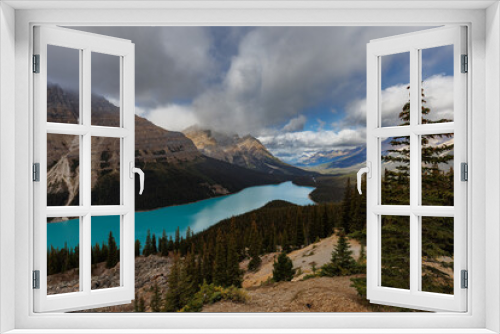 Fototapeta Naklejka Na Ścianę Okno 3D - Peyto Lake in Banff National Park, Canada