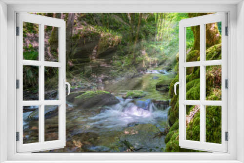 Fototapeta Naklejka Na Ścianę Okno 3D - Endert creek, Eifel area, Rhineland-Palatinate, Germany
