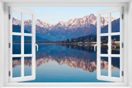 Fototapeta Naklejka Na Ścianę Okno 3D - Lago di Como, Italia