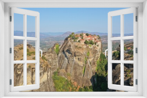 Fototapeta Naklejka Na Ścianę Okno 3D - Meteora Monasteries in Kalabaka Greece