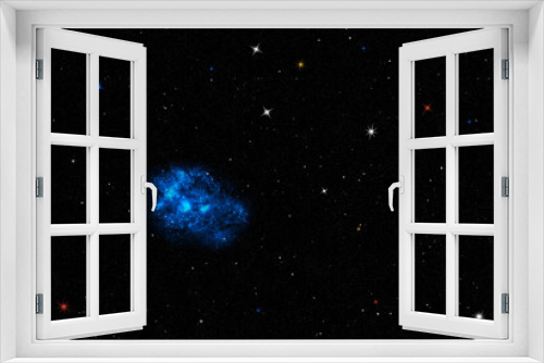 Fototapeta Naklejka Na Ścianę Okno 3D - Galaxy space background universe wallpaper cosmic abstract texture cosmos art