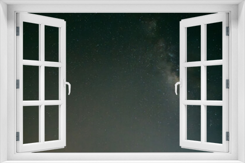 Fototapeta Naklejka Na Ścianę Okno 3D - Night sky milky way galaxy, Nature background.
