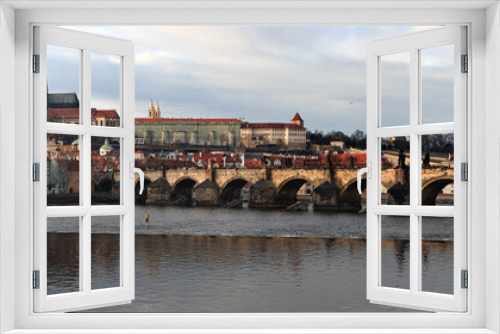 Prager Schloss und Karlsbrücke