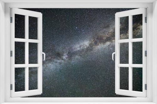 Fototapeta Naklejka Na Ścianę Okno 3D - milky way galaxy horizontal shot