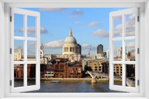 Fototapeta Naklejka Na Ścianę Okno 3D - London Panoramic