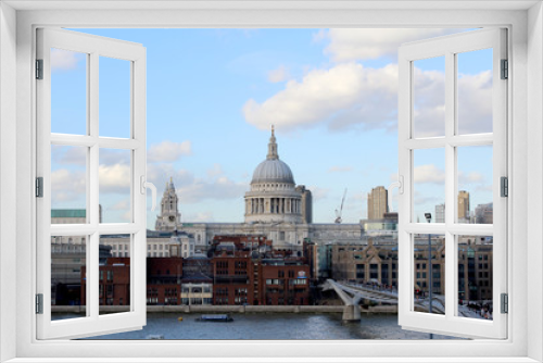 Fototapeta Naklejka Na Ścianę Okno 3D - London Panoramic