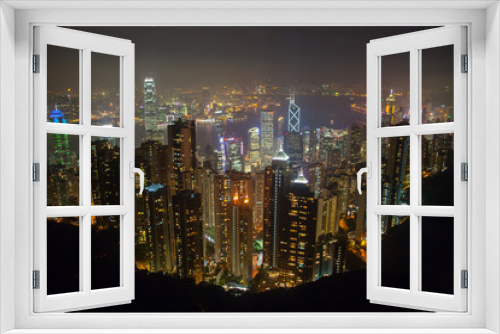 Fototapeta Naklejka Na Ścianę Okno 3D - Hong Kong