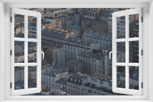 Fototapeta Naklejka Na Ścianę Okno 3D - Paris building roofs, photos taken from the heights of Paris.

It gathers many types of buildings with characteristic Parisian roofs, from various districts of the city.
