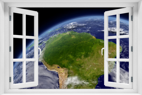 Fototapeta Naklejka Na Ścianę Okno 3D - South America
