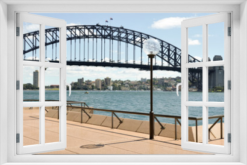 Fototapeta Naklejka Na Ścianę Okno 3D - Sydney harbour bridge (Australia)