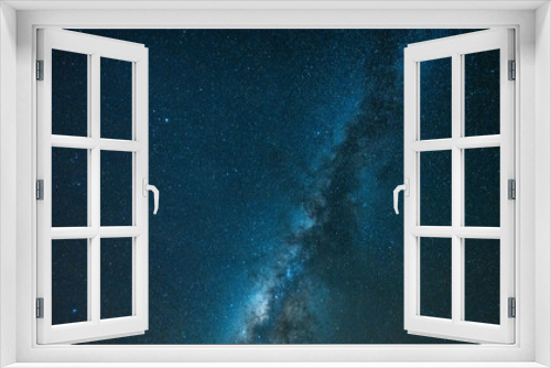 Fototapeta Naklejka Na Ścianę Okno 3D - モルディブの星空