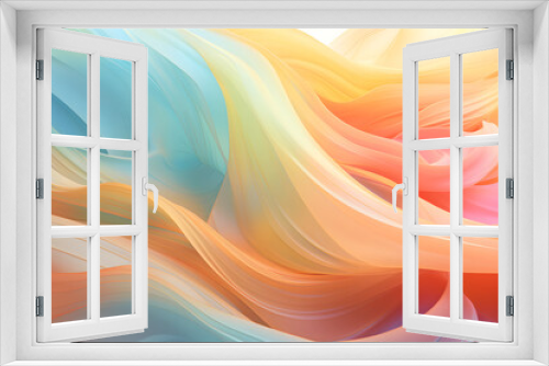 abstract colorful background with waves design wallpaper