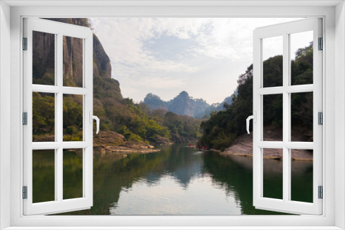 Fototapeta Naklejka Na Ścianę Okno 3D - A beautiful picture taken at Wuyishan mountain in China