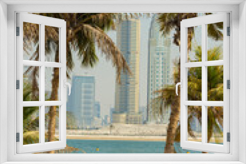 Fototapeta Naklejka Na Ścianę Okno 3D - Sharjah - third largest and most populous city in UAE