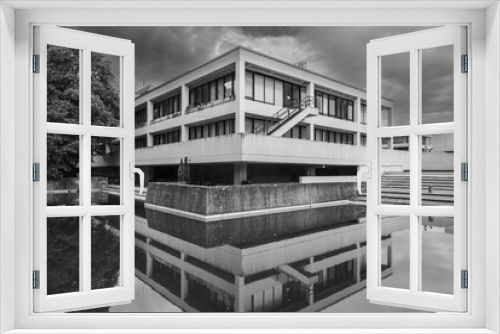Fototapeta Naklejka Na Ścianę Okno 3D - Regensburg Universität Architektur