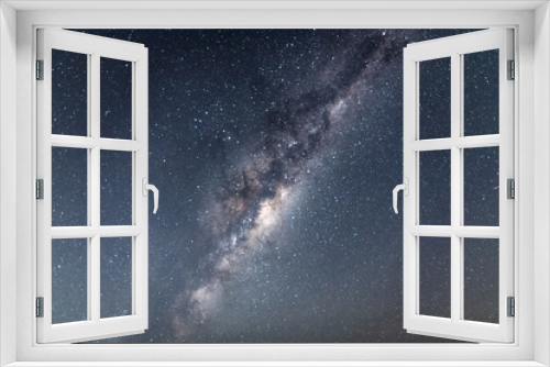 Fototapeta Naklejka Na Ścianę Okno 3D - Stargazing at the night sky and the Milky Way Galaxy