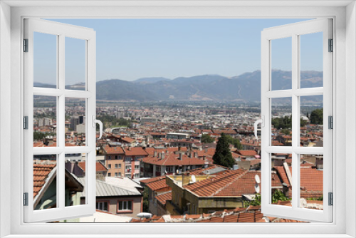 General view of Bursa city in Turkey