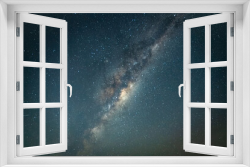 Fototapeta Naklejka Na Ścianę Okno 3D - Stargazing at the night sky and the Milky Way Galaxy