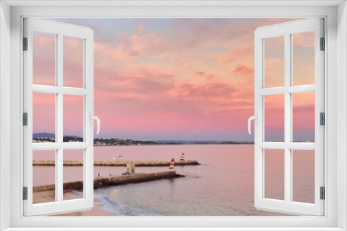 Fototapeta Naklejka Na Ścianę Okno 3D - Harbor entrance in Lagos, Algarve, Portugal
