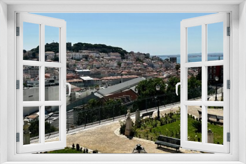 Fototapeta Naklejka Na Ścianę Okno 3D - Cityscape of Lisbon