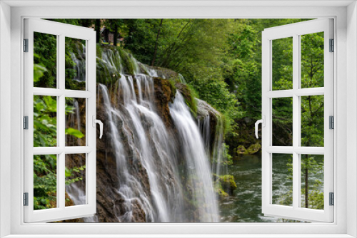 Fototapeta Naklejka Na Ścianę Okno 3D - Small but beautiful waterfalls of Rastoke