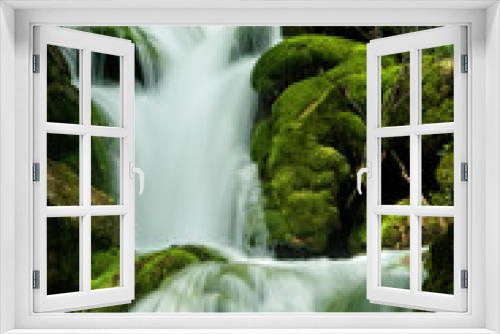 Fototapeta Naklejka Na Ścianę Okno 3D - Cascada