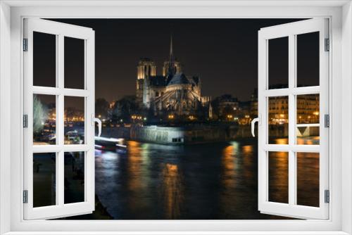 Fototapeta Naklejka Na Ścianę Okno 3D - Notre Dame de Paris