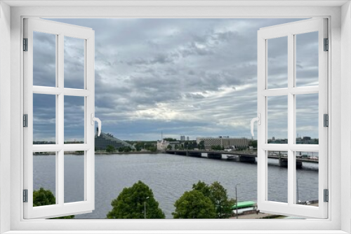 Fototapeta Naklejka Na Ścianę Okno 3D - Riga Lettland