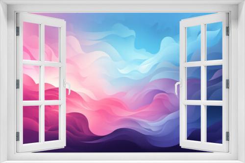 abstract colorful background with smooth lines in blue, purple colors